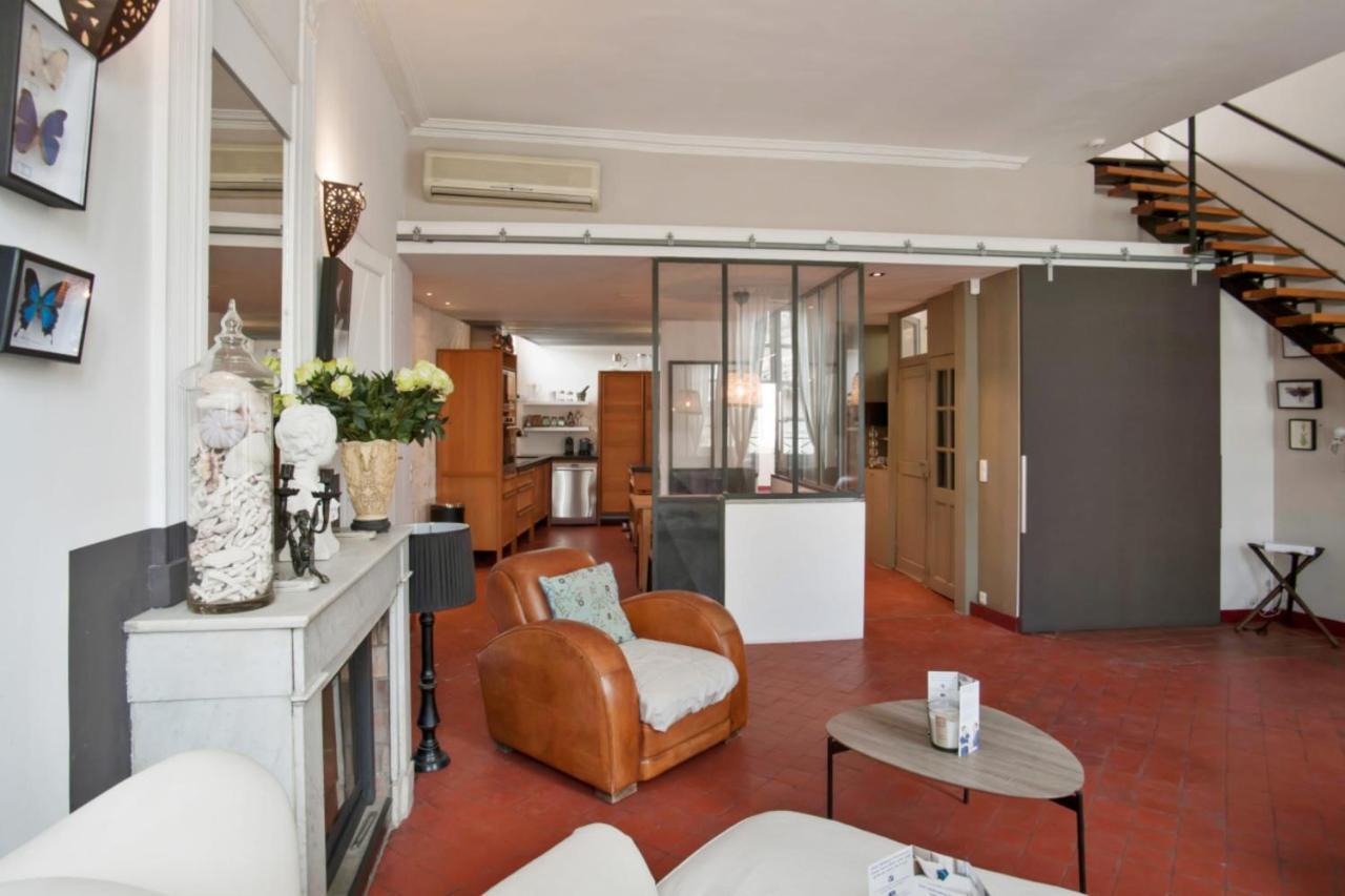 Charming And Large Duplex Flat With Beautiful Terrace In Avignon Exterior foto